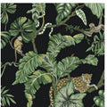 Jungle Cat Black Wallpaper - HO2143