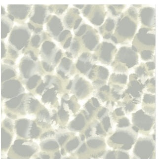 Grey Leopard Rosettes Wallpaper - HO2163