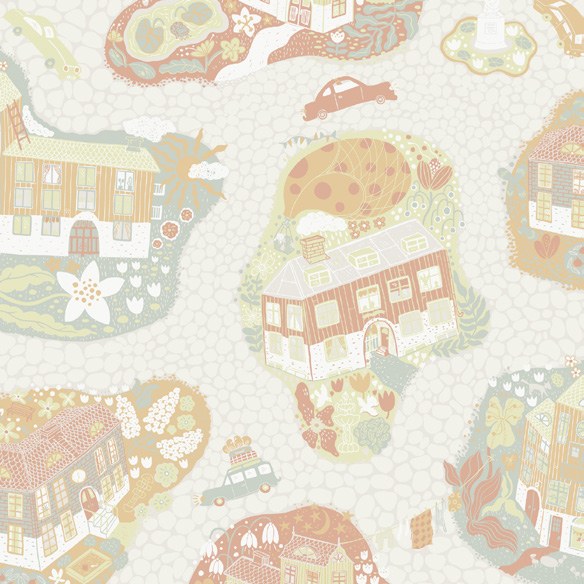 Staden Grey Wallpaper