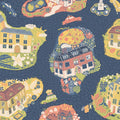 Staden Dark Blue Wallpaper wallpaper