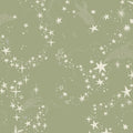 Stjarnhimmel Light Green Wallpaper