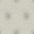 Petite Leaves Wallpaper in Beige & Silver