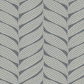 Luminous Leaves Charcoal & Silver Wallpaper - MD7163