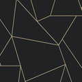 Nazca Black & Gold Wallpaper - MD7181