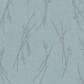 Sprigs Smokey Blue & Silver Wallpaper - MD7193