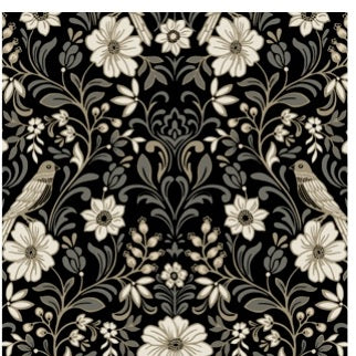 Colette Black Wallpaper - MF4742