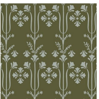 Lydia Wallpaper in Moss