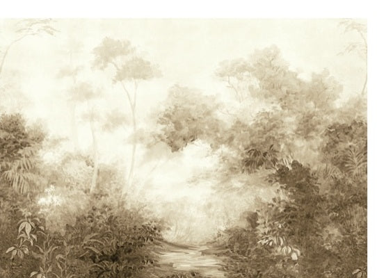 Woodlands Sepia Wall Mural - MF4807M