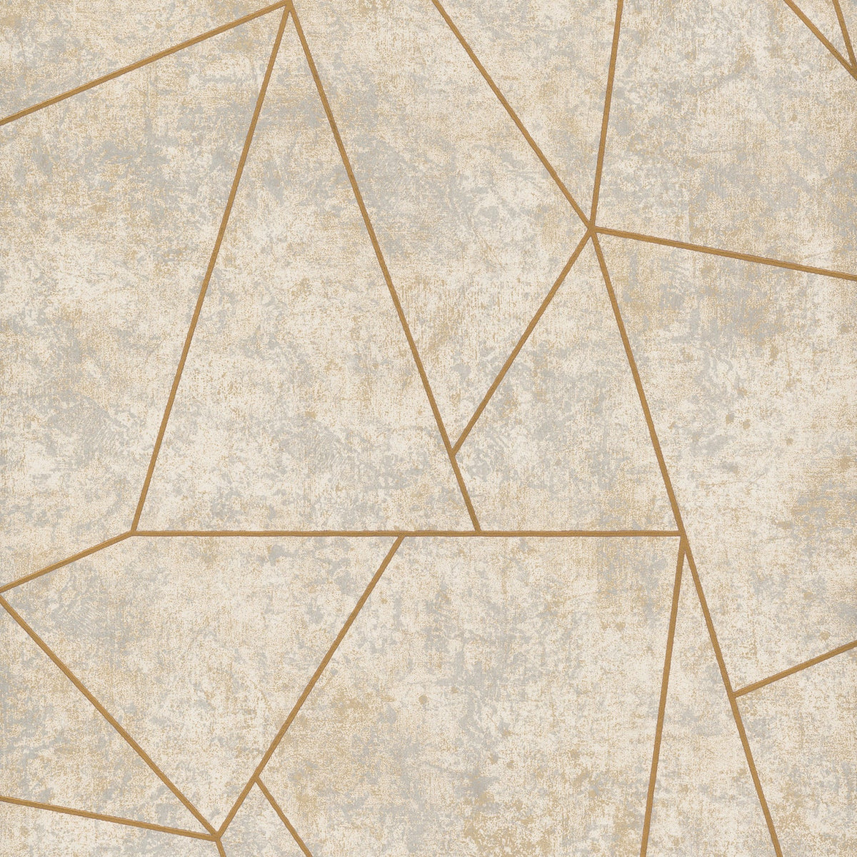 Nazca Wallpaper in Neutral & Gold