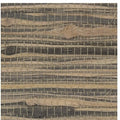 Threaded Jute Grey & Off White Wallpaper - OG0518