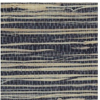 Threaded Jute Navy Wallpaper - OG0520