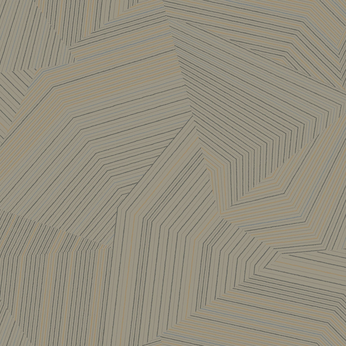 Dotted Maze Wallpaper in Glint