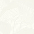 Dotted Maze Wallpaper in White