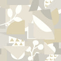 Cut Outs Wallpaper in Neutral Multi
