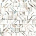 Refraction Peel & Stick Wallpaper in Brown & Beige