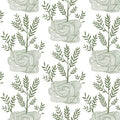 Seedlings Green Peel & Stick Wallpaper - PSW1226RL
