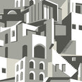 Arch Architectural Peel & Stick Wallpaper in Grey