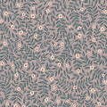 Elodie Gold Petite Floral Premium Peel + Stick Wallpaper wallpaper