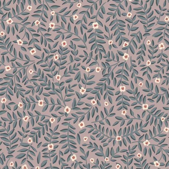 Elodie Gold Petite Floral Premium Peel + Stick Wallpaper wallpaper