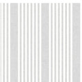 French Linen Stripe Wallpaper in Grey