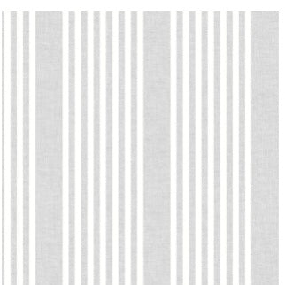 French Linen Stripe Wallpaper in Grey