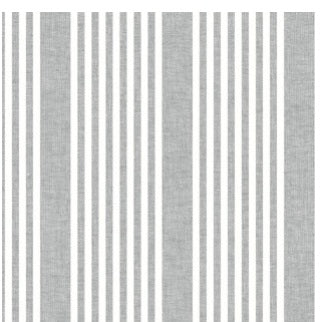 French Charcoal Linen Stripe Wallpaper - SR1586MH