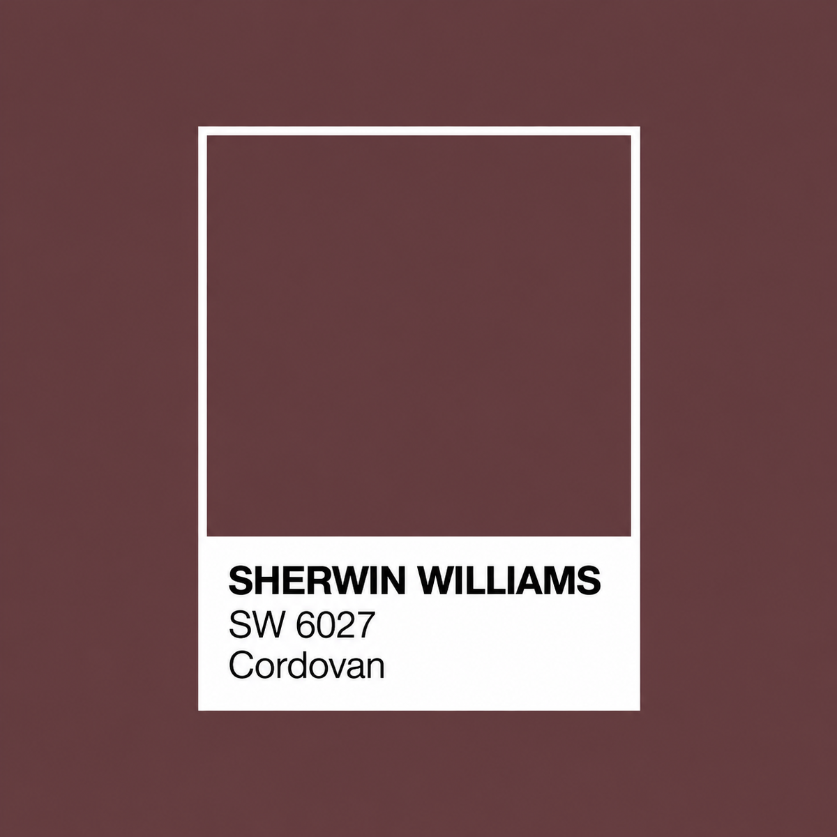 ZIG ME UP — CORDOVAN CHEVRON WALLPAPER