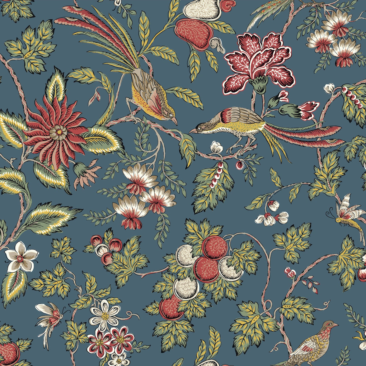 Parterre Jacobean Wallpaper