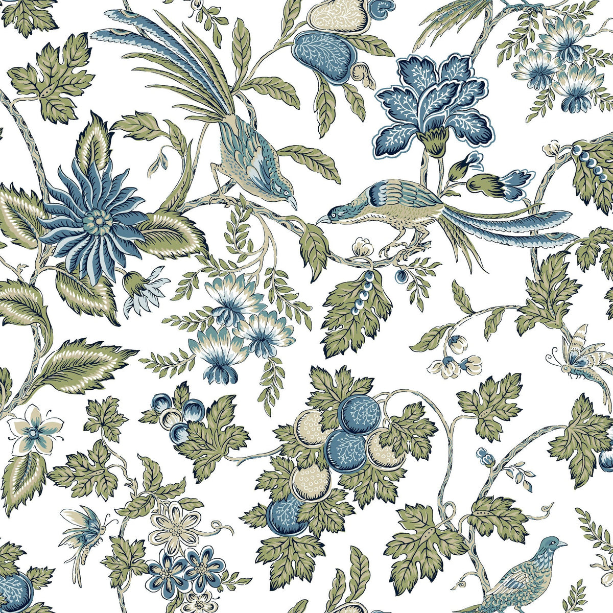 Parterre Jacobean Wallpaper