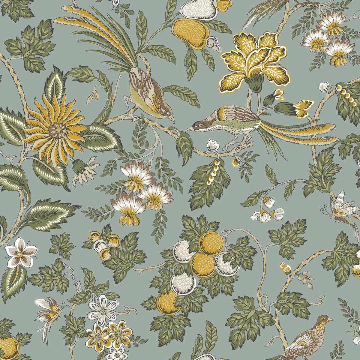 Parterre Jacobean Wallpaper