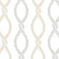 Laureate Neutral Vine Trellis Wallpaper