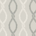 Laureate Grey Vine Trellis Wallpaper