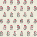 Sylvie Ruby Floral Wallpaper by Antonina Vella