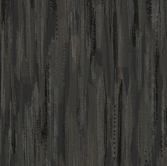 Tribeca Charcoal Texture Stripe Wallpaper wallpaper