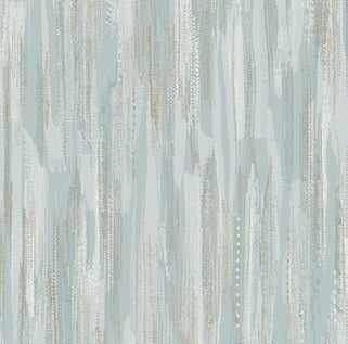 Enchanted Garden Tropical Wallpaper in Navy