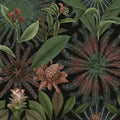 Society Hill Abstract Leaf Wallpaper in Dove