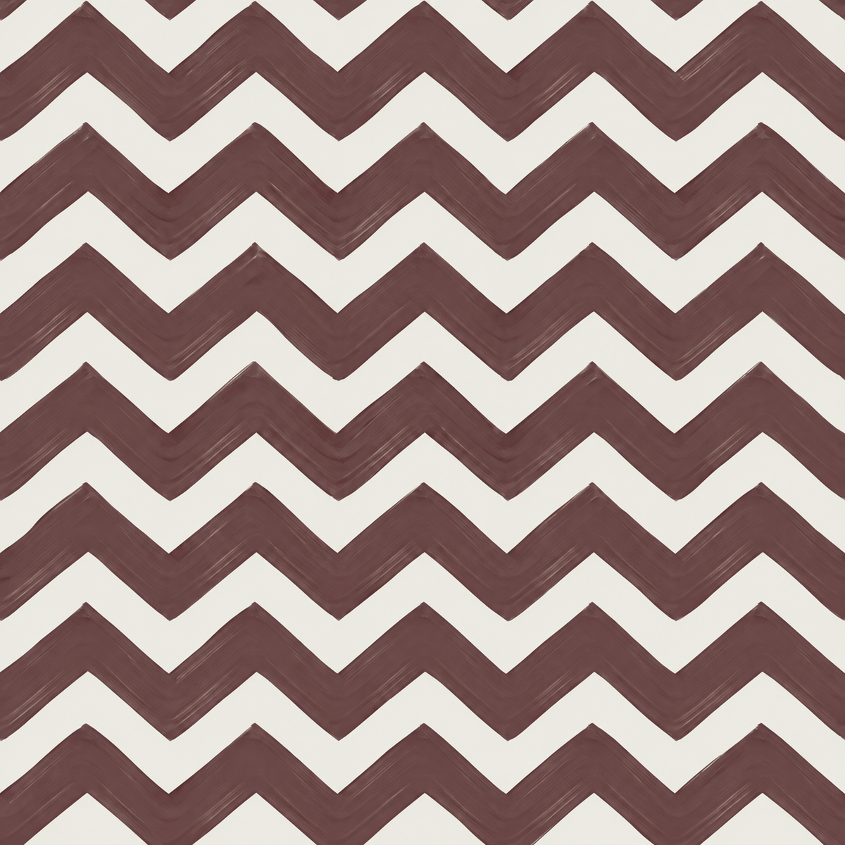 ZIG ME UP — CORDOVAN CHEVRON WALLPAPER