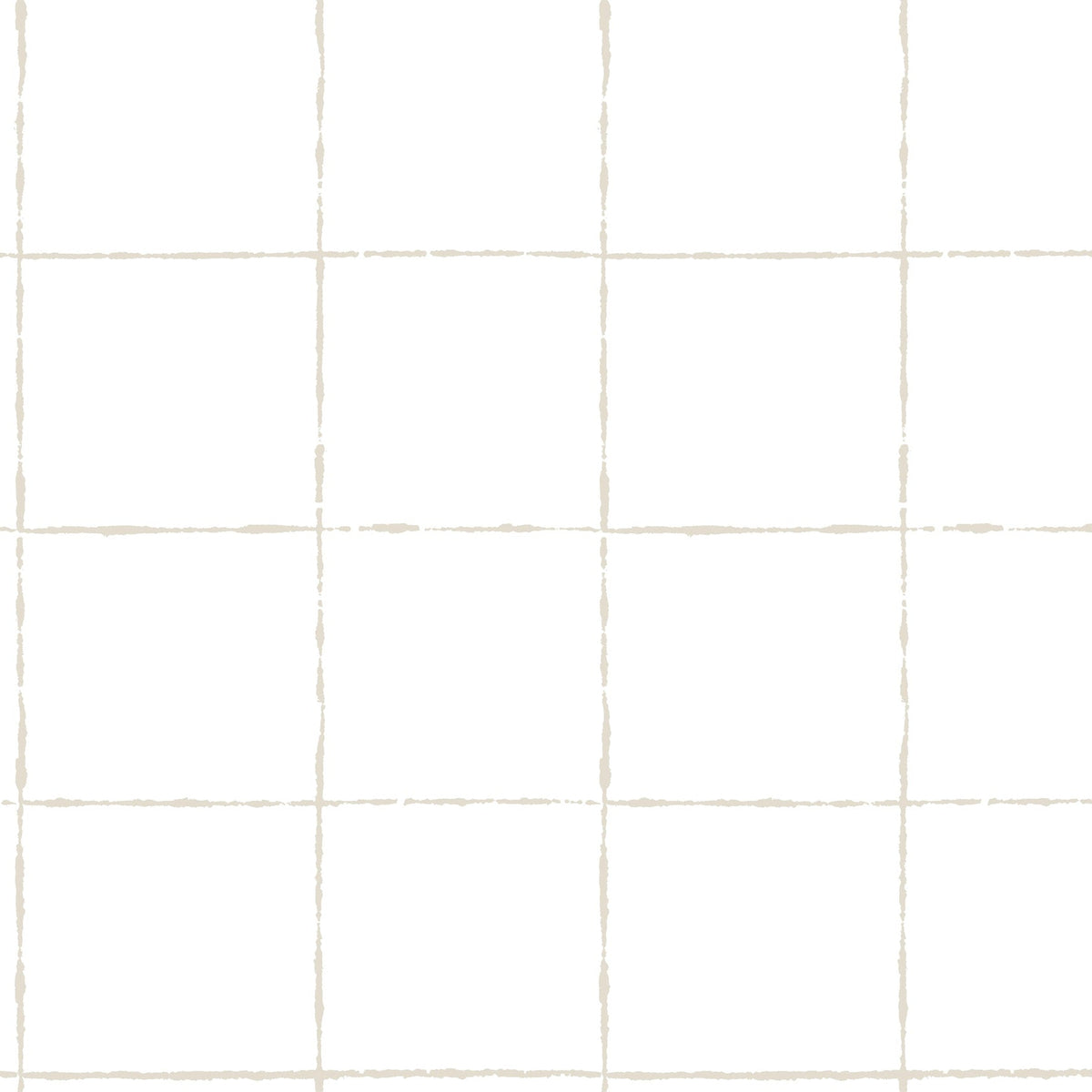 La Vitre Plaid Wallpaper in Graphite