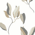 Brushwork Branches Wallpaper in Neutral & Gold